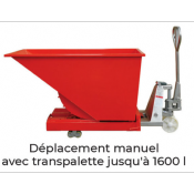 BENNE AUTOBASCULANTE 1030 LITRES