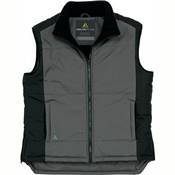 GILET FIDJI GRIS/NOIR L