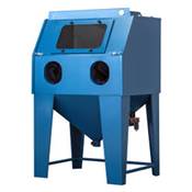 CABINE DE SABLAGE 1000 EQUIPE D UN DEPOUSSIEREUR A DECOLMATAGE AUTO 3.5/8