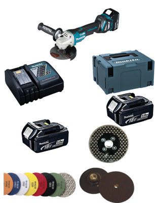PACK DE POLISSAGE A SEC 18 V 5AH