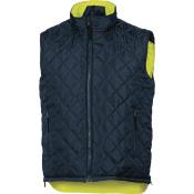 GILET CHAUD SANS MANCHE HAUTE VISIBILITE 