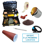 LOCATION DE PACK SABLEUSE À RECYCLAGE 